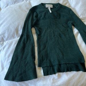 J.O.A  Los Angeles bell sleeve wool sweater